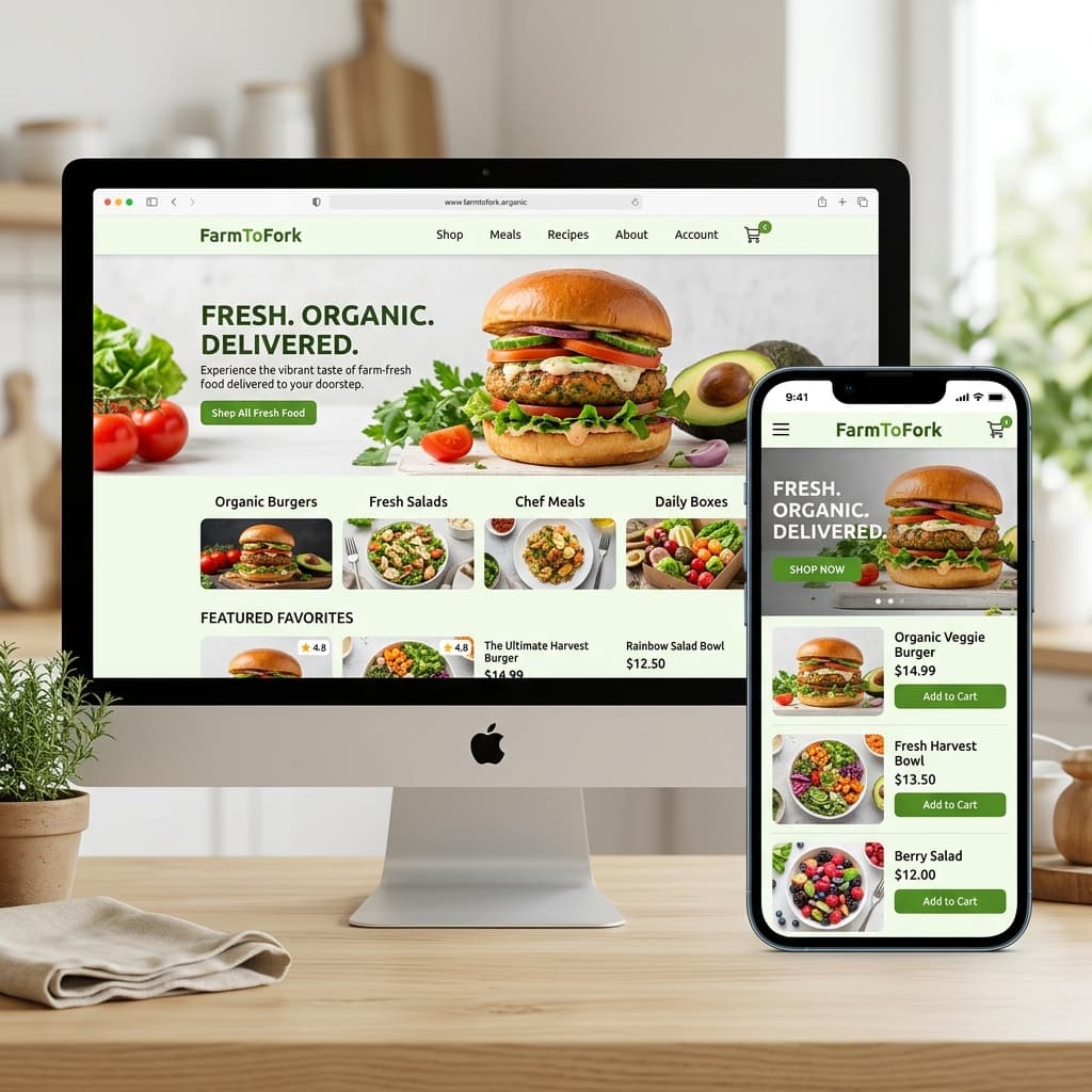 Food Delivery & Restaurant Website