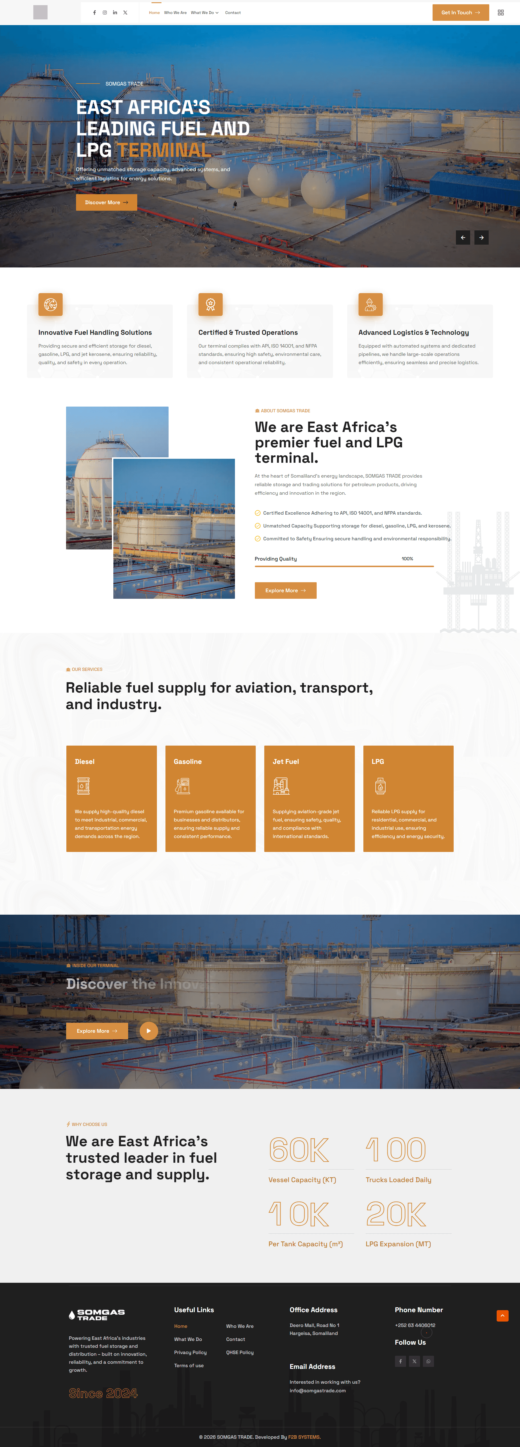 Somgas Trade full website